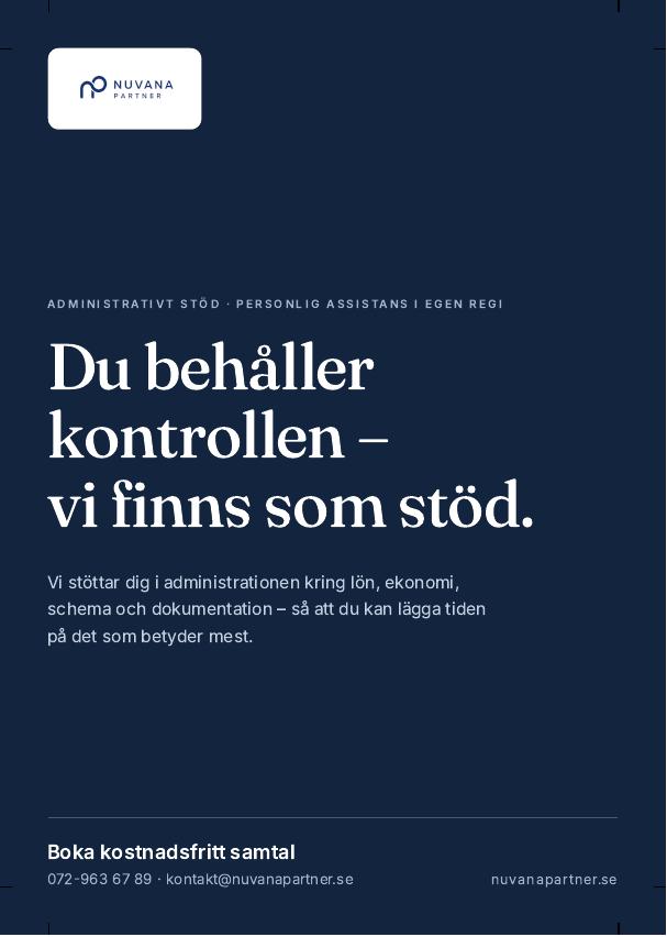 Förhandsvisning av Nuvana Partners reklamblad